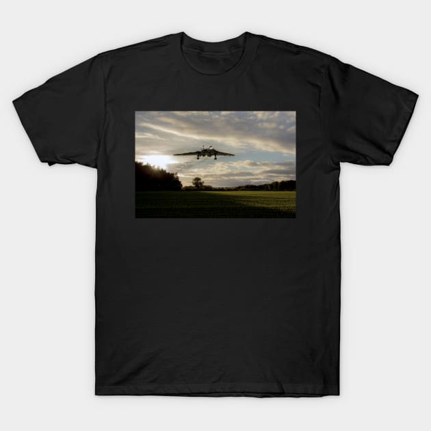 Vulcan Inbound T-Shirt by aviationart